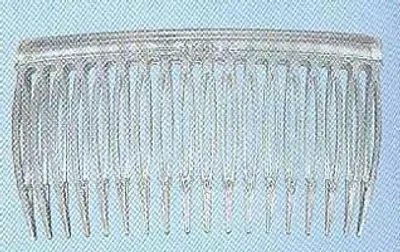 Produktbild von Seitenkamm, ca. 10 cm, Spaltz. transparent, ca. 10 cm, transparent