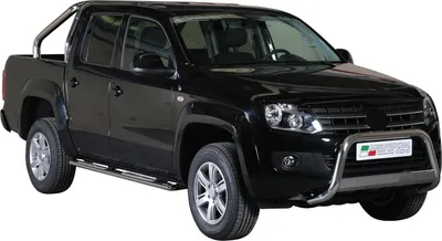 Immagine prodotto di Minigonne laterali in acciaio inox per VW Amarok Highline 2010-2016 argento