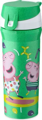 Produktbild von Trinkflasche Peppa Pig Pop, 500 ml, KOZIOL
