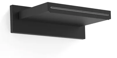 Produktbild von Schwallbrause Wasserfall in Schwarz Matt