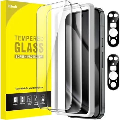 Obrázok produktu pre Ochranná fólia pre Google Pixel 10 Pro s ochranou objektívov fotoaparátu, tvrdené sklo na ochranu displeja, HD, 2 kusy