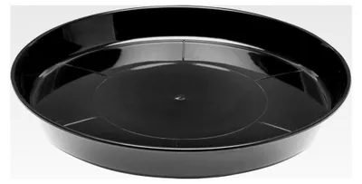 Produktbild von Blumentopf Untersetzer (Schwarz, ⌀ 50 cm H 6,2 cm)