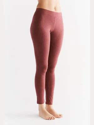 Produktbild von Damen Leggings aus 95% Baumwolle und 5% Elasthan mit normaler Bundhöhe