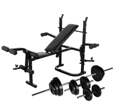 Produktbild von Halterbank – Fitnessbank – Gewichtheberbank – Trainingsbank – Hantelbank – Verstellbarer Eisenrahmen
