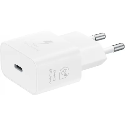 Productafbeelding van Samsung 25W USB-C Energy Efficiency Adapter - Fast Charge - Wit