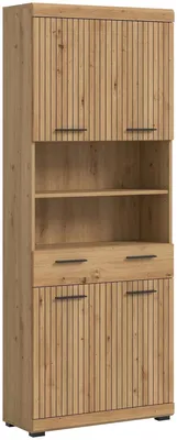 Produktbild von Hochschrank >Scout< in Artisan Eiche Nachbildung - 74x191x31cm (BxHxT)