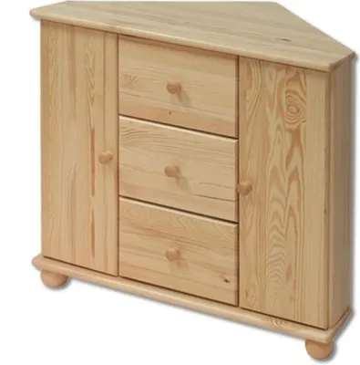 Image de Commode Commode D'Angle Bois Véritable Travail Manuel JVmoebel