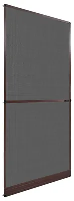 Zdjęcie produktu dla vidaXL Obrotowa moskitiera, brązowo-czarna, 100 x 215 cm