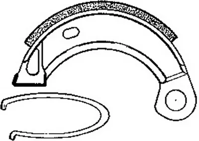 Immagine prodotto di Ganasce freno SPECIALBRAKESHOE D.90 x 18mm per PIAGGIO