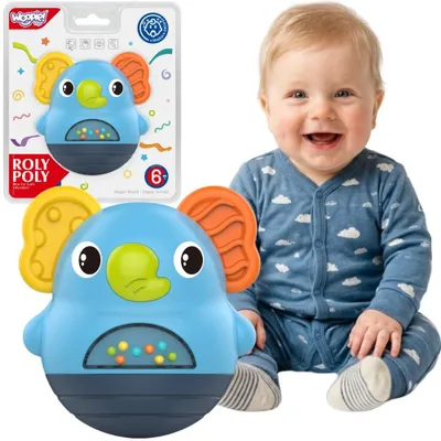 Image de Woopie Baby Bébé Éléphant Hochet Sensoriel Interactif 6 mois+