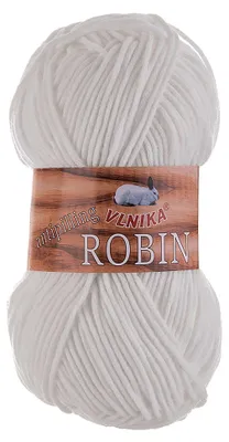 100g Strickgarn Robin Uni Antipilling Winterwolle Häkelgarn creme