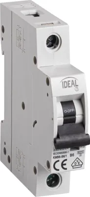 Produktbild von KMB6 1P B06 Idealer Überstromschutzschalter