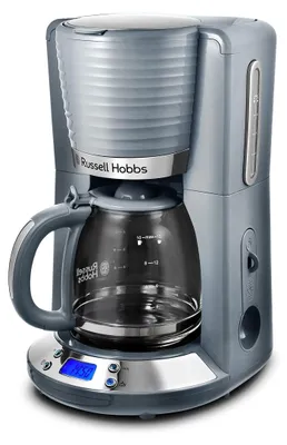 Produktbild von Russell Hobbs Filterkaffeemaschine Inspire, Grau, 1,25 l, 10 Tassen, 1100w