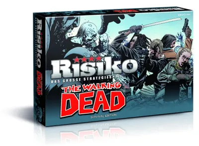 Produktbild von Risiko - The Walking Dead Dead Deutsch Spiel Edition Brettspiel Gesellschaftsspiel
