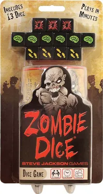Produktbild von Zombie Dice - Brettspiel - ENG Edition