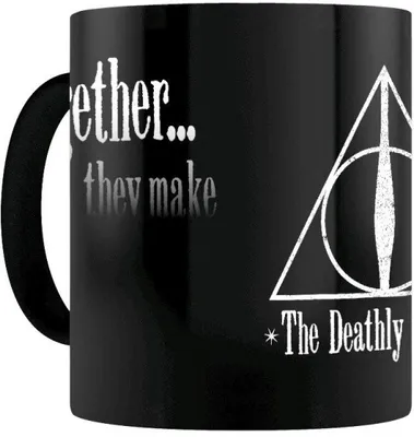 Produktbild von Harry Potter - Zaubertasse - Deathly Hallows Kaffeetasse Tasse Teetasse Becher