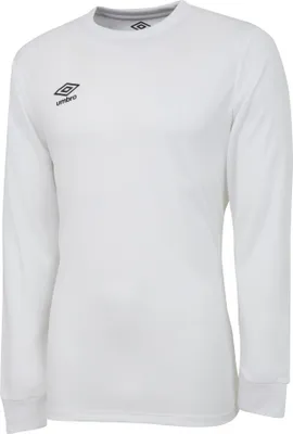 Produktbild von Umbro - "Club" Trikot für Herren  Langärmlig UO1787 (L) (Weiß)