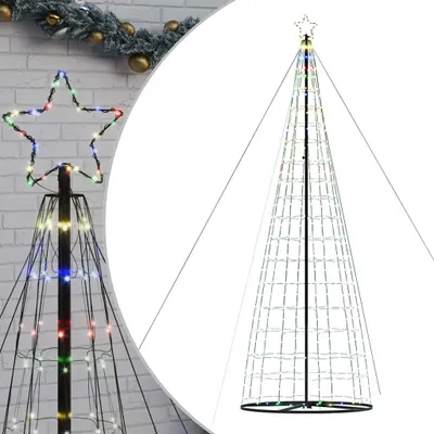 Obrázok produktu pre LED vianočný stromček, 1534 LED diód, viacfarebný, 500 cm
