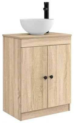 Immagine prodotto di Mobili da bagno con lavabo vidaXL in rovere Sonoma 54 x 35 x 83 cm