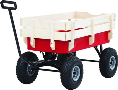 Produktbild von vidaXL Handwagen 150 kg Rot