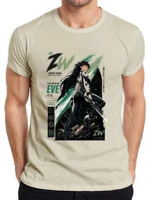 Produktbild von EVE Stellar Blade Extinction Protocol Gaming Japan Y2K Manga Herren T-Shirt, Natur, XL