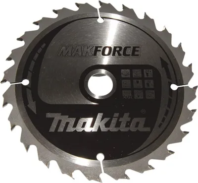 Image de Makita MAKFORCE lame de scie 160x20 - 24Z