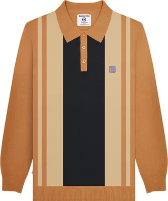 Obrázek produktu pro Lambretta - Pánská polokošile "AW25", Dressed, dlouhý rukáv LB328 (3XL) (černá/kamenná barva)