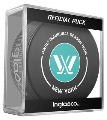 Produktbild von Puck PWHL New York 2024 Inaugural Season Official Game Hockey Puck