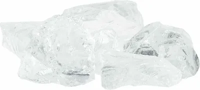 Produktbild von Gartensteine Weiß 12 cm Glas