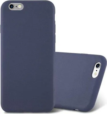 Produktbild von Cadorabo Schutzhülle für Apple iPhone 6 / 6S Hülle in Blau Handyhülle TPU Etui Cover Case