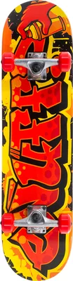 Produktbild von Skateboard Enuff Graffiti 7,75" Gelb / Rot