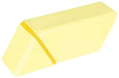 Image de Étui à crayons pliable en silicone, couleur jaune