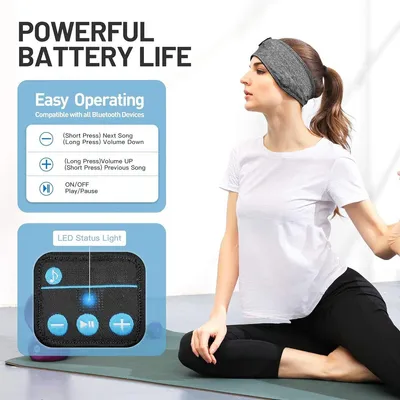 Schlafmaske - Laufkopfhörer - Schlafkopfhörer - Schlaf-Headset - Must have!