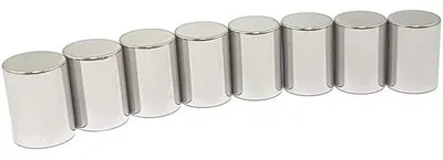 Zdjęcie produktu dla Mocne magnesy neodymowe o średnicy 1,5 cm przeznaczone do tablic suchościeralnych