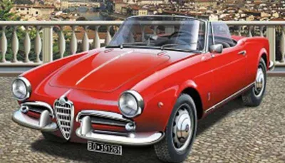 Produktbild von Italeri 1:24 Alfa Romeo Giulietta Spider 1300