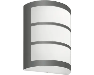 Obrázok produktu pre Philips 8719514417618, Vonkajšie nástenné osvetlenie, Antracit, Kov, IP44, Patio, Záhrada, II