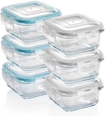 Obrázok produktu pre Sada sklenených fliaš, balenie po 12 kusoch, uzávery