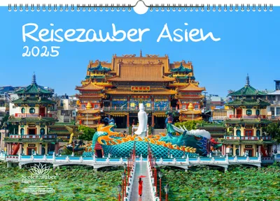 Produktbild von Reisezauber Asien DIN A3 Kalender für 2025 Urlaub Reise Stadt und Land - Seelenzauber