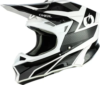 Produktbild von O'NEAL Motocross Helm 10SRS Hyperlite Compact , Schwarz Weiß, S
