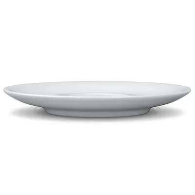 Produktbild von 1 Stück Unterteller Kaffeetasse rund Porzellan weiß, 15 cm, T01.62.11