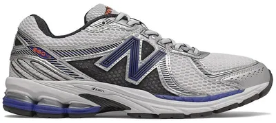 Produktbild von New Balance 860v2 White Team Royal Silver - EU 38.5