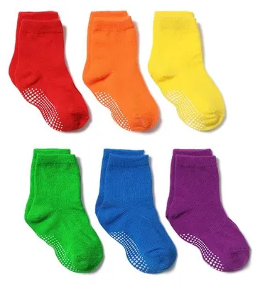 Zdjęcie produktu dla Amazon transgraniczny  dziecięce antypoślizgowe skarpetki samoprzylepne Handel zagraniczny Skarpetki dziecięce na miarę Hurt 1-3 lata Multi-Size KB136-B XL (5-7 lat, odpowiednie dla długości stopy 16-18 cm)