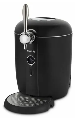 Immagine prodotto di HKoeNIG BW1688 beer dispenser - 6L capacity - Adjustable temperature 3°C to 12°C 6 - Compatible with all barrels - Black