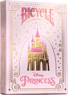 Produktbild von Bicycle® Kartendeck - Disney Princess (pink) Kartenspiel Spielkarten Pokerkarten Single Deck