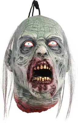 Produktbild von Furchterregender Zombieschädel zum Aufhängen
