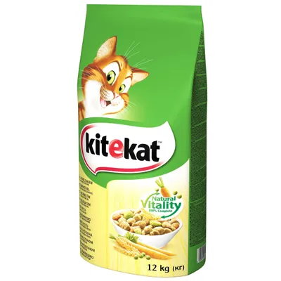 Zdjęcie produktu dla Kitekat sucha karma dla dorosłych kotów Kurczak i Warzywa 12 kg