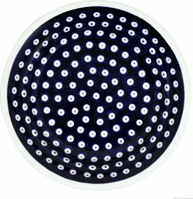 Produktbild von Original Bunzlauer Keramik Teller Suppenteller Essteller Speiseteller tief Ø 21,8 cm [Form 2] im Design 42