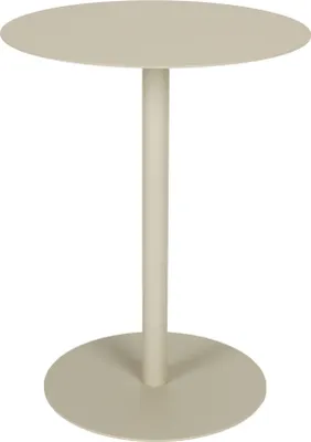 Produktbild von Zuiver Snow Beistelltisch Rund 35 cm Metall Beige