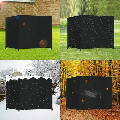 Image de Housse de protection Famanu pour hamac balançoire - Étanche, dimensions 210 x 150 x 150 cm