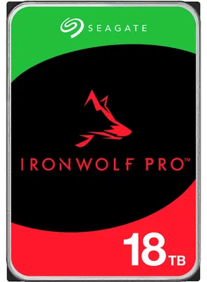 Immagine prodotto di Seagate 8.9cm (3.5")  18TB SATA3 IronWolf Pro 7200 256MB intern